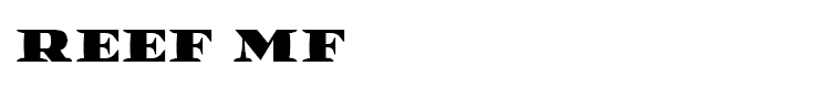 Reef MF