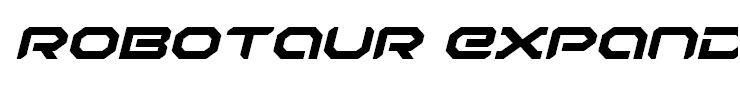 Robotaur Expanded Italic