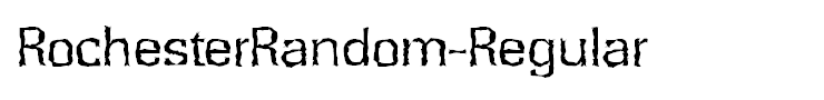 RochesterRandom-Regular