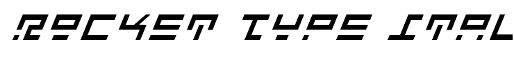 Rocket Type Italic