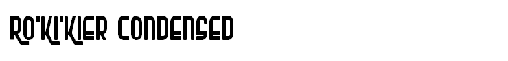 Ro'Ki'Kier Condensed