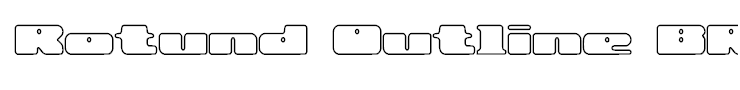 Rotund Outline BRK