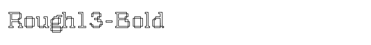 Rough13-Bold