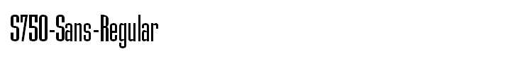 S750-Sans-Regular