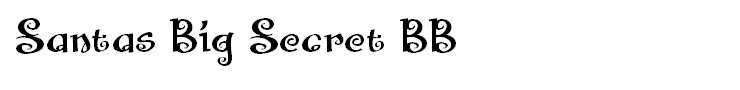 Santas Big Secret BB