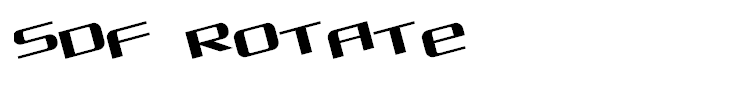 SDF Rotate