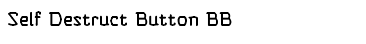 Self Destruct Button BB