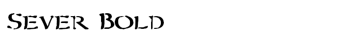 Sever Bold