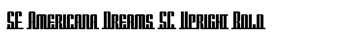 SF Americana Dreams SC Upright Bold