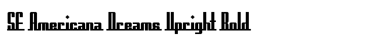 SF Americana Dreams Upright Bold