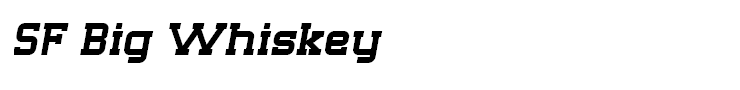 SF Big Whiskey