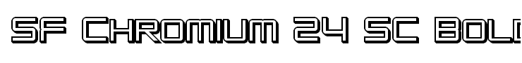 SF Chromium 24 SC Bold