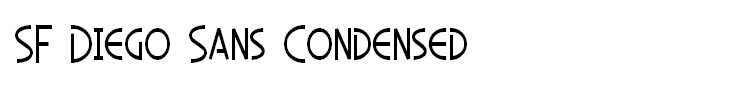 SF Diego Sans Condensed