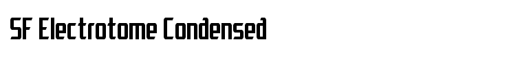 SF Electrotome Condensed