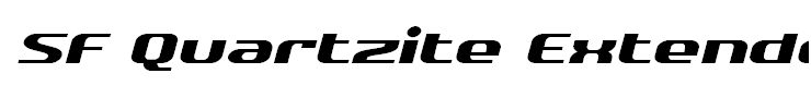 SF Quartzite Extended Oblique