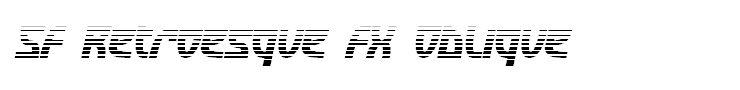 SF Retroesque FX Oblique