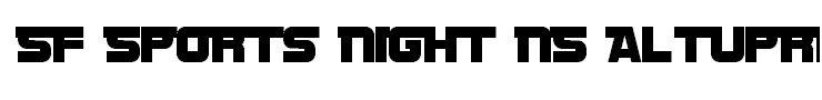 SF Sports Night NS AltUpright