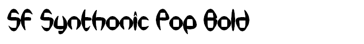SF Synthonic Pop Bold