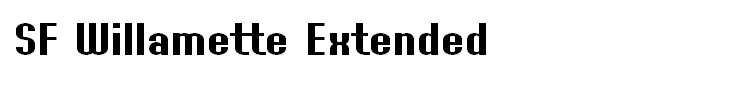 SF Willamette Extended