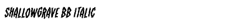 ShallowGrave BB Italic