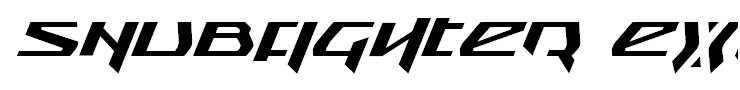 Snubfighter Expanded Italic