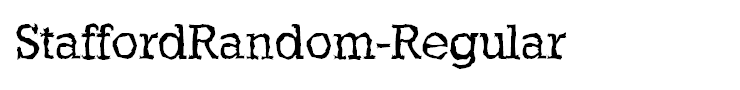 StaffordRandom-Regular