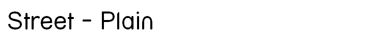 Street - Plain