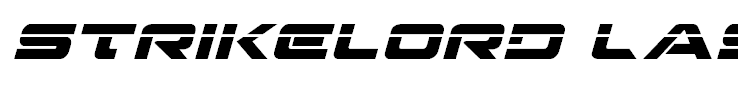 Strikelord Laser Italic