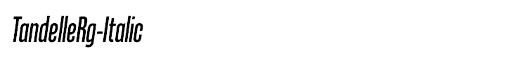 TandelleRg-Italic