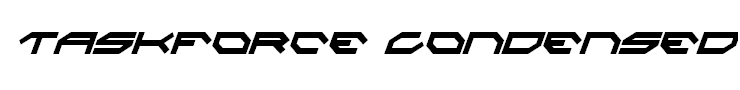 Taskforce Condensed Italic