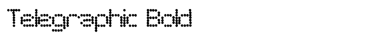 Telegraphic Bold