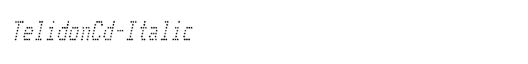 TelidonCd-Italic