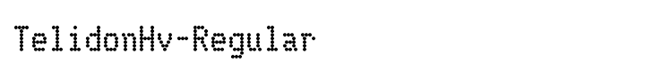 TelidonHv-Regular