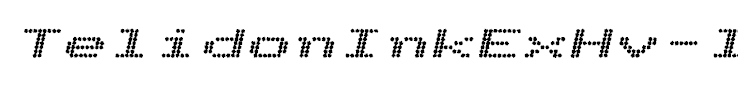 TelidonInkExHv-Italic
