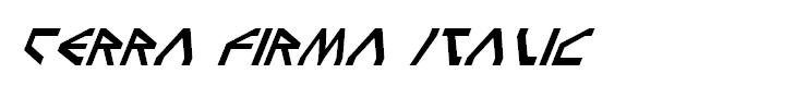 Terra Firma Italic