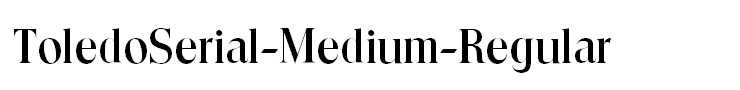 ToledoSerial-Medium-Regular