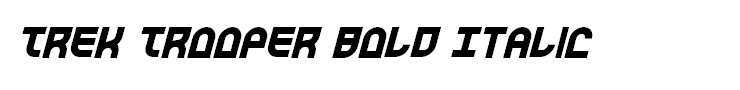Trek Trooper Bold Italic