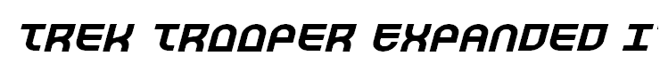 Trek Trooper Expanded Italic