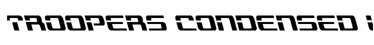 Troopers Condensed Leftalic