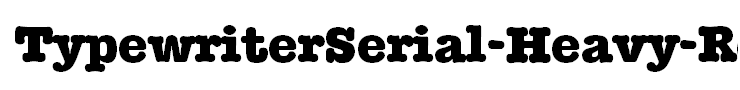 TypewriterSerial-Heavy-Regular