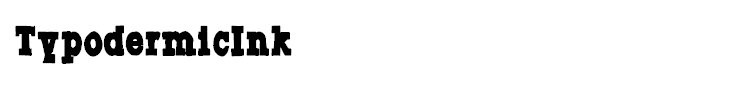 TypodermicInk