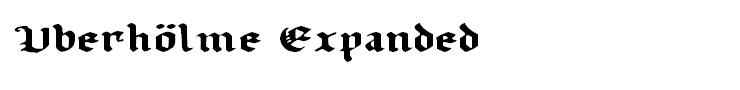 Uberhölme Expanded