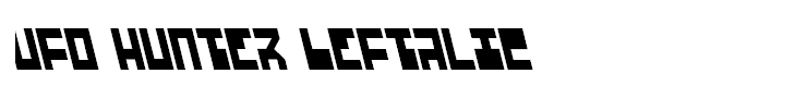 UFO Hunter Leftalic