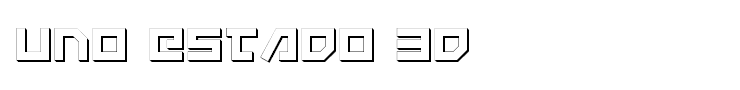 Uno Estado 3D