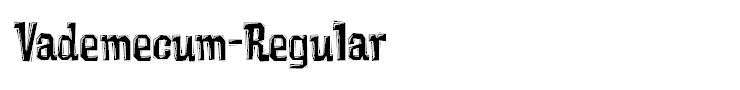 Vademecum-Regular