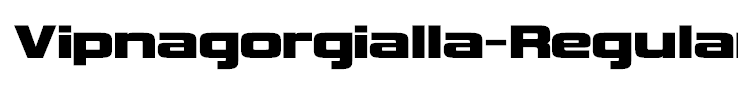Vipnagorgialla-Regular