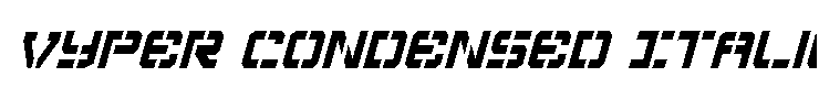 Vyper Condensed Italic
