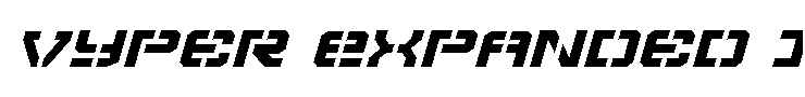 Vyper Expanded Italic
