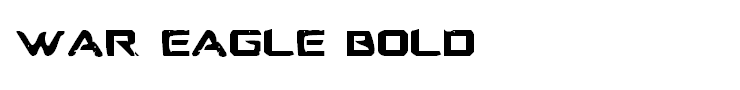 War Eagle Bold