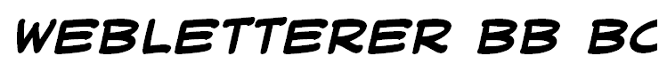 WebLetterer BB Bold